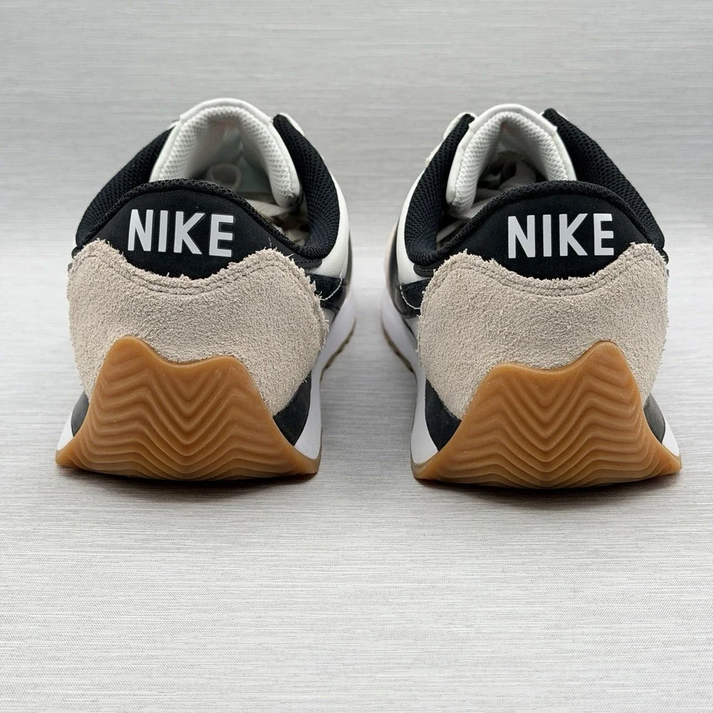Nike Pacific Men's 7.5 Retro Running Shoes White Black Gum Sole HQ2052 100